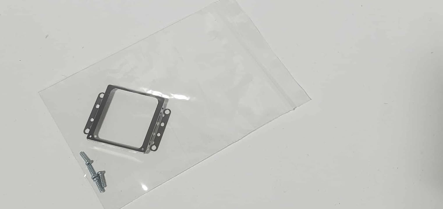 Pair of Replacement xp600 Metal Printhead ring collar covers with 4 Screws