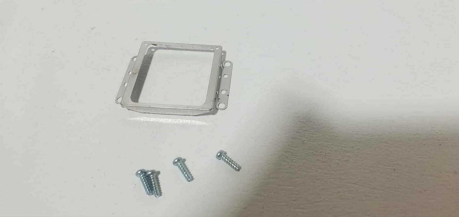 Pair of Replacement xp600 Metal Printhead ring collar covers with 4 Screws