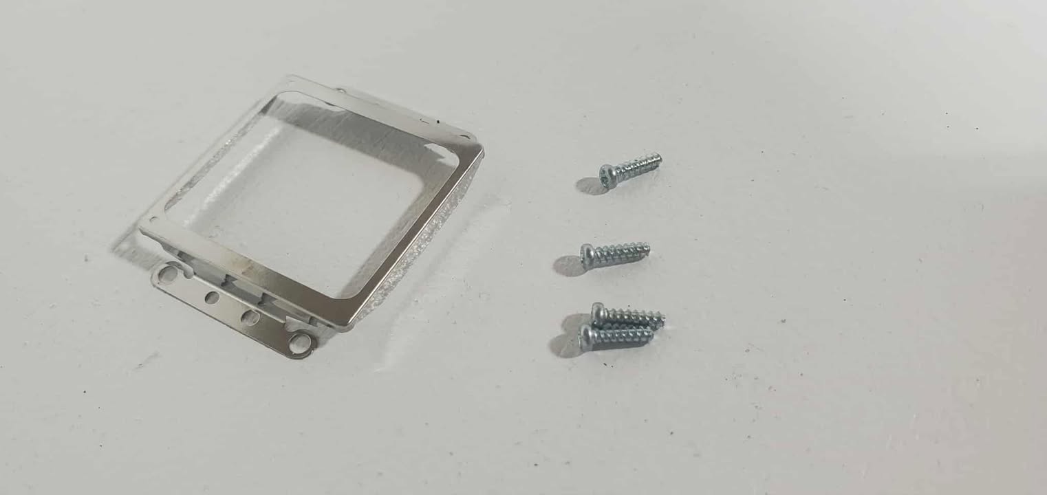 Pair of Replacement xp600 Metal Printhead ring collar covers with 4 Screws