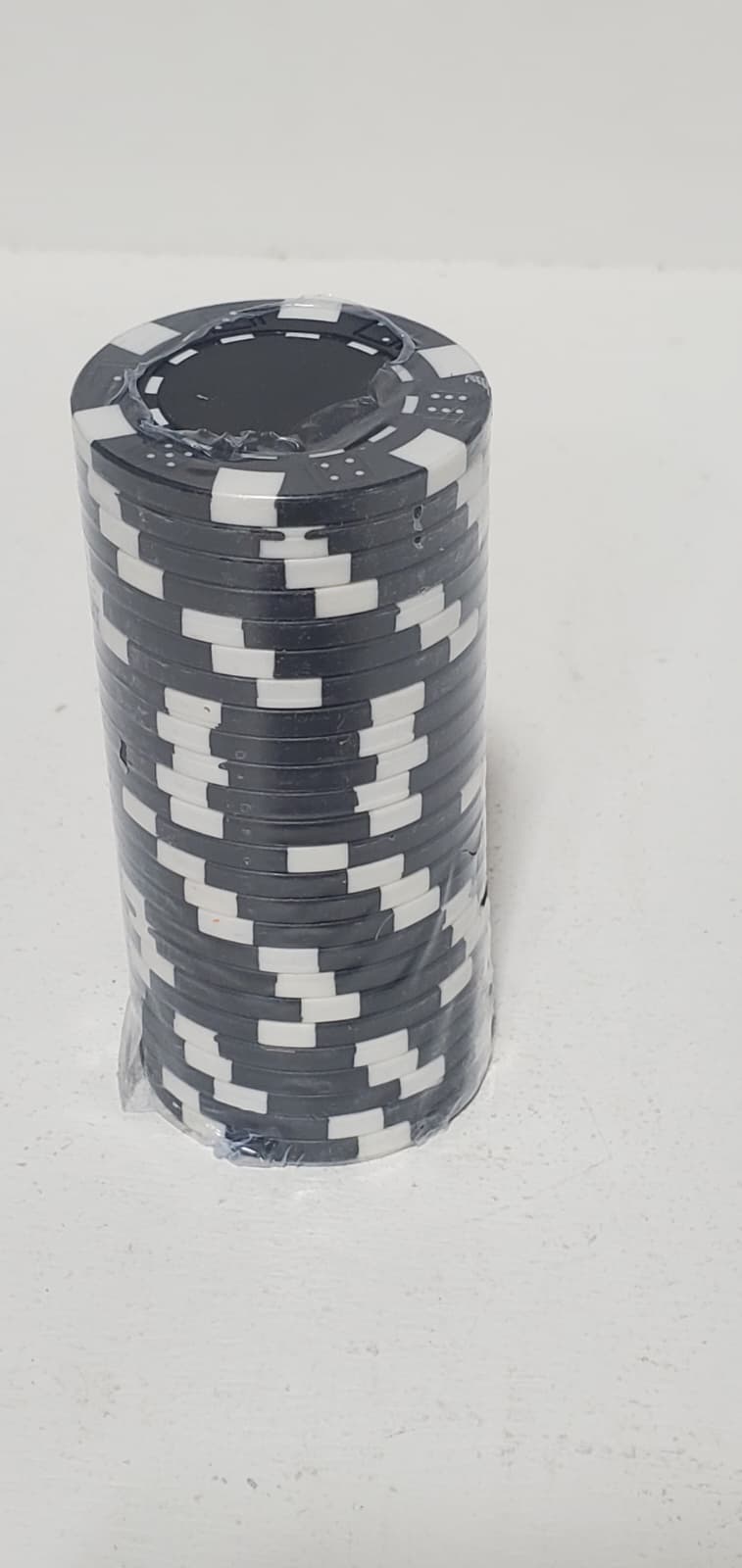 Blank Colorful UV Printable Poker Chip Discs - Pack of 25 - Plastic