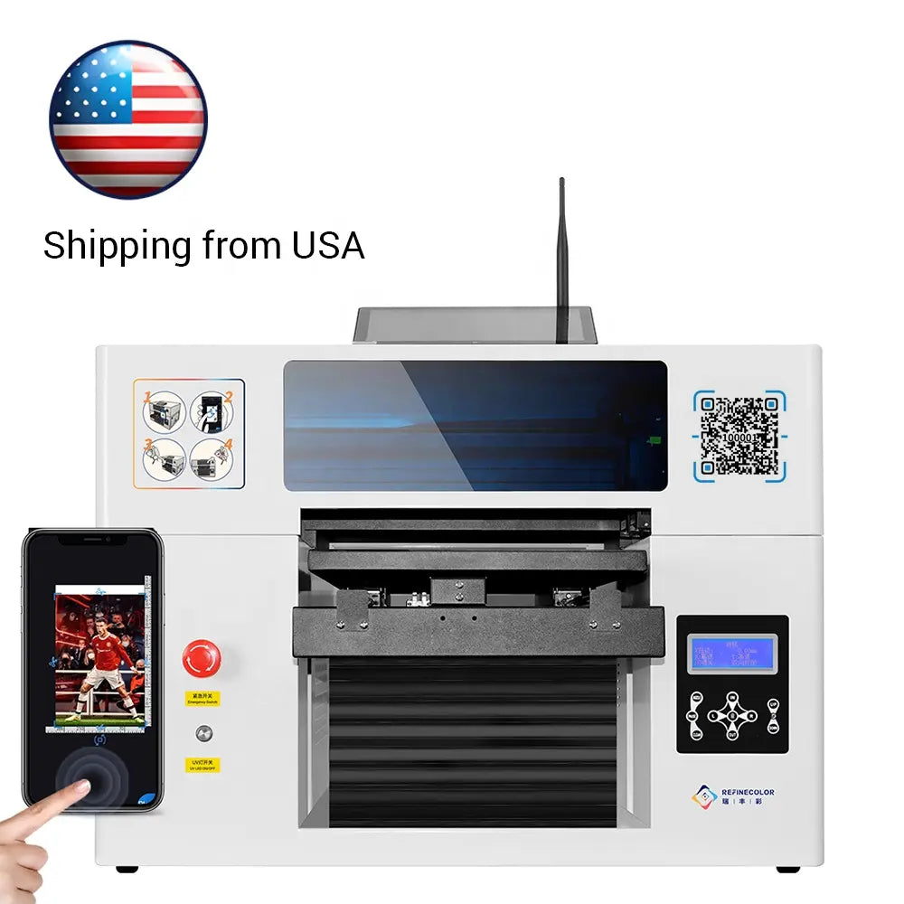 3350 ZZ1E UV printer Flatbed from Jay's Printers - Smart Printer Easy-Print Technology - And add a Golf Ball Jig or others for Even more Printing Options! :D