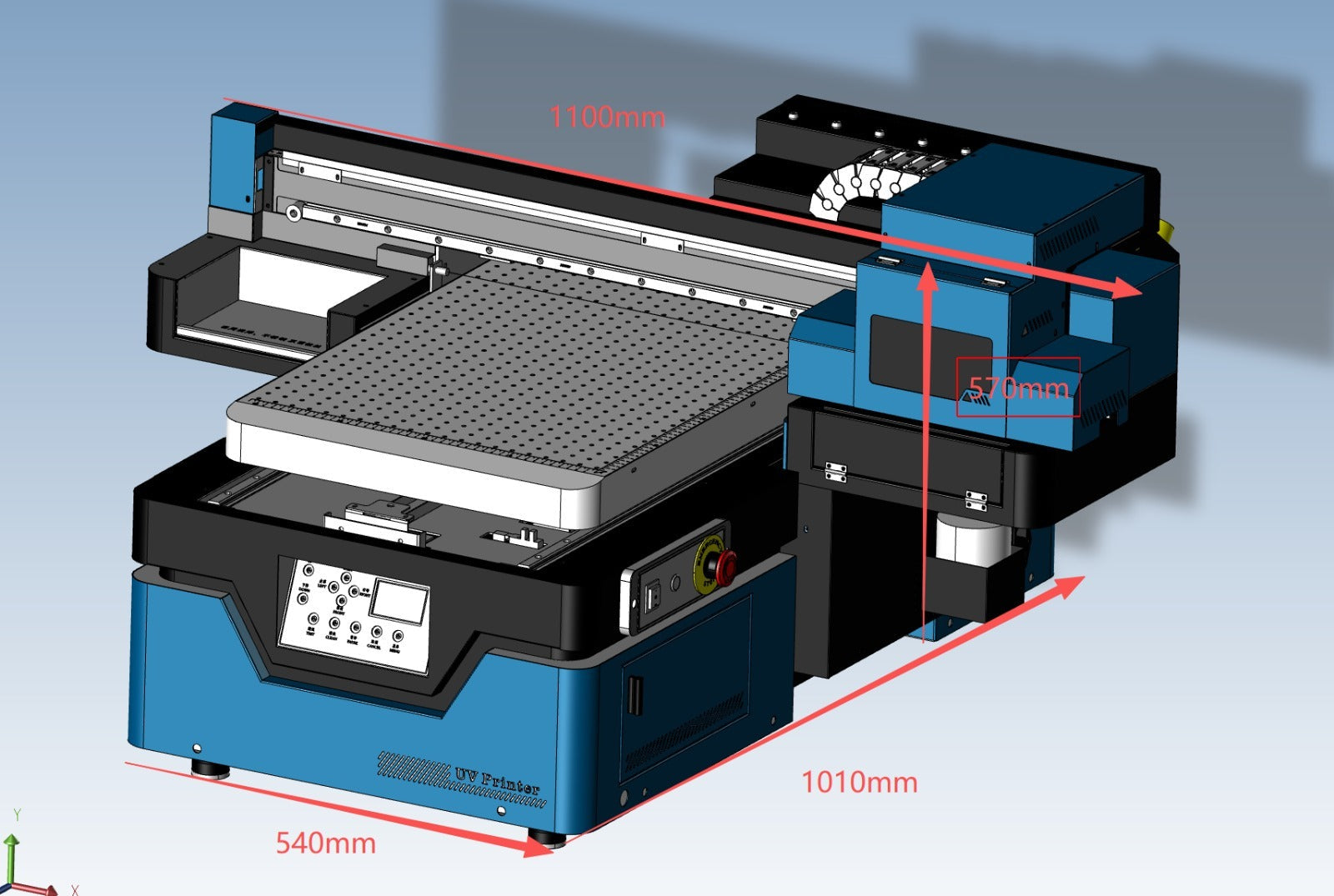 Pre-order J16 Northern Light Jay Signature UV 2 Head F1080 from Jay's printers 16x24 inch 4060 Flatbed Printer