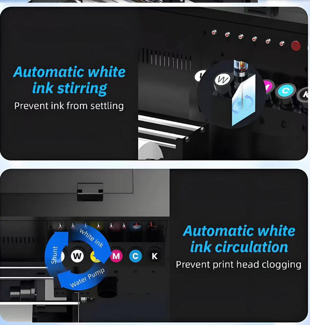 60CM UVDTF roll-to-roll printer! I3200 HD Printhead