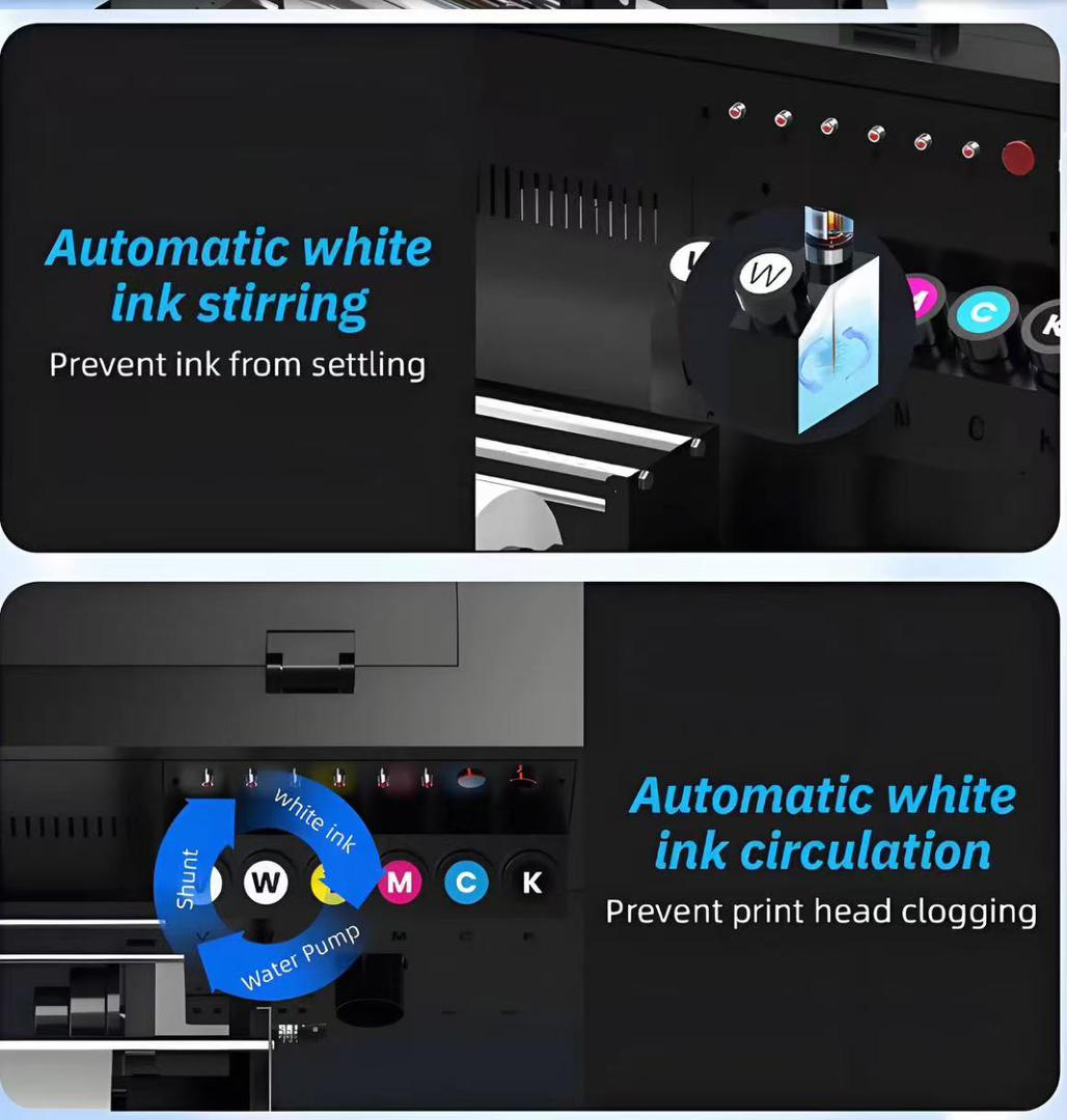 60CM UVDTF roll-to-roll printer! I3200 HD Printhead