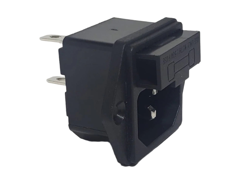 Pack of 2 Power Inlet Socket with Fuse Holder for Jay's Printers