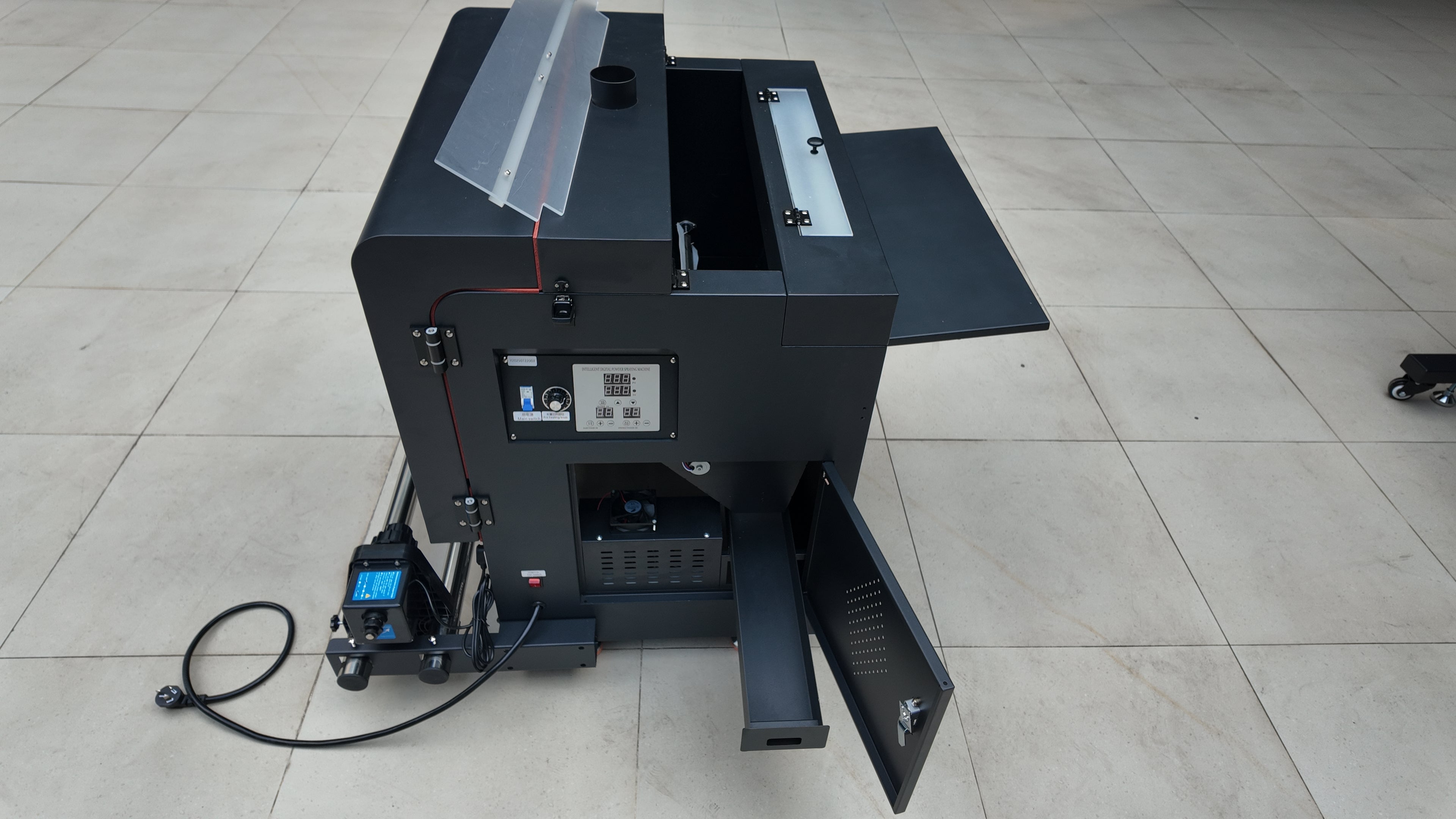 In Stock! J24 a 24 inch DTF Printer with Shaker Oven two I1600 printheads Starter Pack