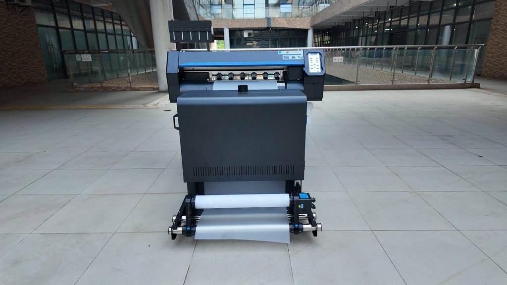 In Stock! J24 a 24 inch DTF Printer with Shaker Oven two I1600 printheads Starter Pack