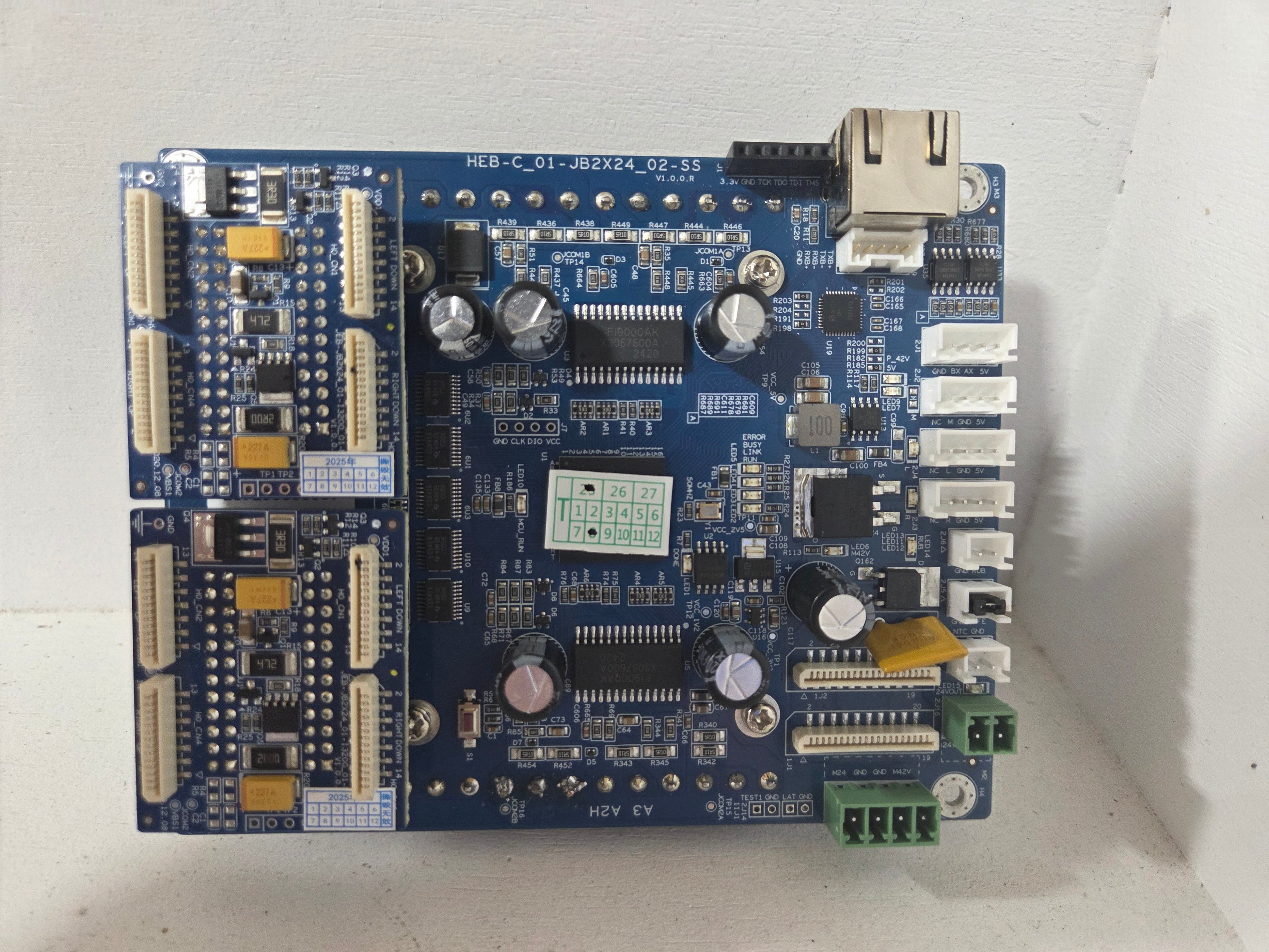 J24 i1600 i3200 Headboard - HEB-C_01-JB2X24_02-SS Printhead Board V1.0.0.R