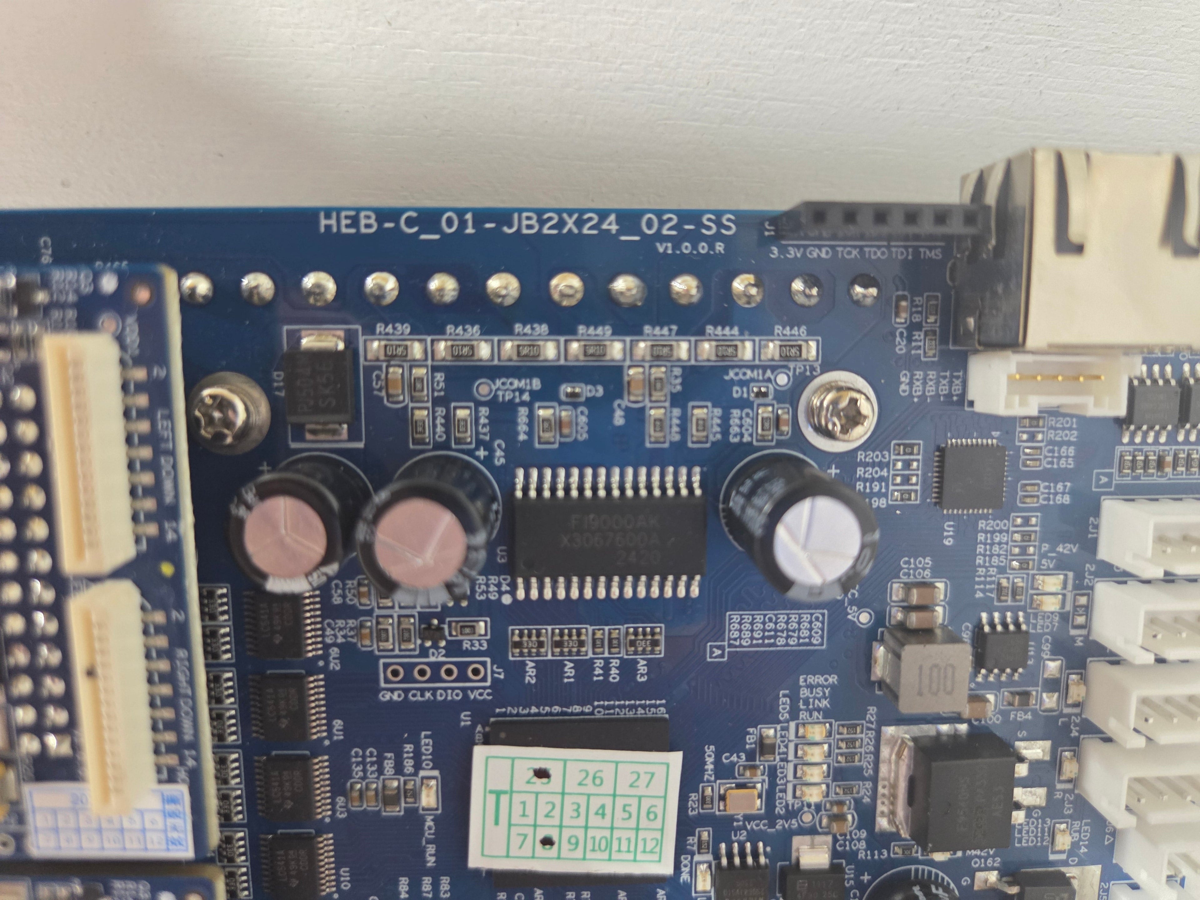 J24 i1600 i3200 Headboard - HEB-C_01-JB2X24_02-SS Printhead Board V1.0.0.R