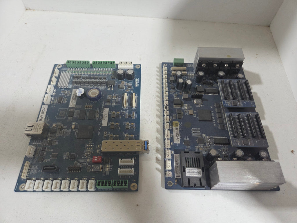 Hoson main motherboard and printhead board for xp600 V1.43 - HEB-F_01-JB2X24_02 V1.1.0.01 Fiber Optic