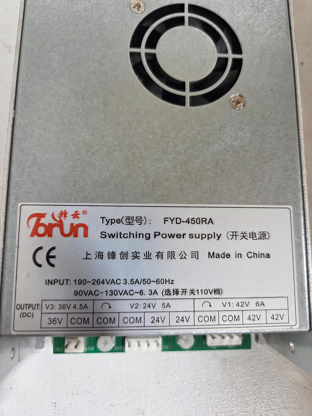 Variable Power Supply - FYD-450RA - Switching Power Supply - Torun - fits out J650