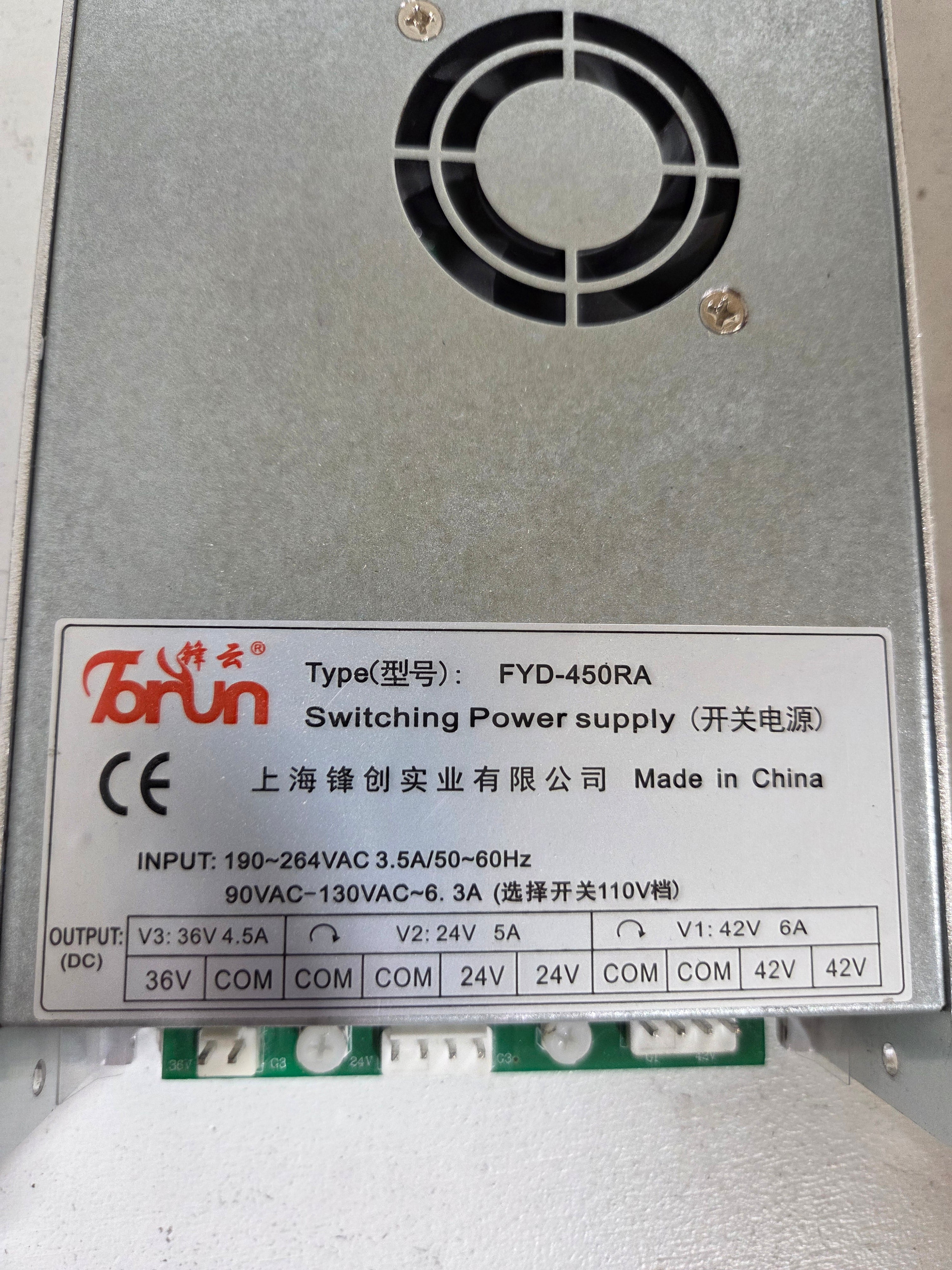 Variable Power Supply - FYD-450RA - Switching Power Supply - Torun - fits out J650